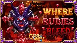 GEMS OF WAR - Where Rubies Bleed World Event Best Teams - Amazing Blighted Lands Underspire Teams!
