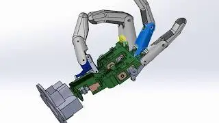 Prototipo de PROTESIS de mano electrónica.