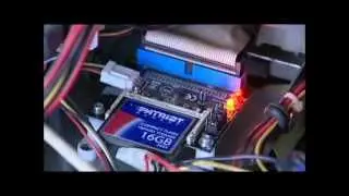 IDE hard drive to compact flash video arcade game conversion