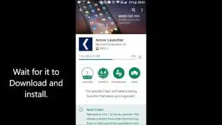 How to install a new launcher on any android phone? | New phone layout!
