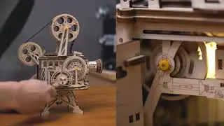 Robotime - ROKR 3D Wooden Puzzle-DIY Building Kits (Vitascope)(LK601)