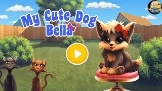 My Cute Dog Bella (By TutoTOONS) - iOS / ANdroid - Gameplay Video - Funny Kids Games