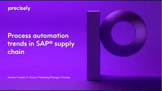 Process Automation Trends in SAP&reg; Supply Chain