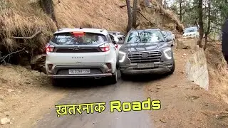 Driving CRETA 2021 on Very Dangerous Roads | Full Risk | Part 4