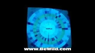 Mosaic Warp T-Qualizer Sound Reactive EQ T-Shirt By BeWild