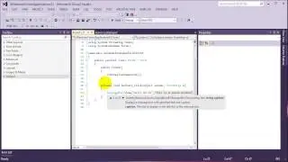 C# - How to build Hello World GUI Application