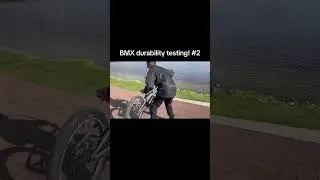 BMX durability testing!#2 Go watch the full video!We destroyed the bike!#bmx #jumps #durabilitytest