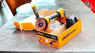 INGCO CAGLI2011582 Angle Grinder UNBOXING @diyertools