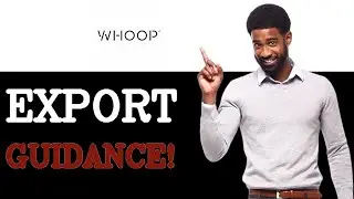 How To Export Whoop Strap Care (2025)