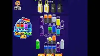 Water SortPuz 3D Level 142 Walkthrough