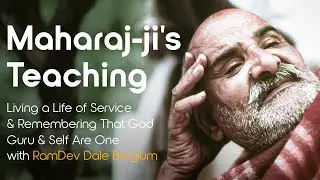 Maharaj-ji's Teaching & The God, Guru Self Connection with RamDev &ndash; Healing at the Edge &ndash; Ep. 117