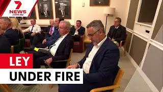 Sussan Ley under pressure as Liberal support wavers | 7NEWS