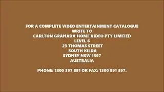 Carlton Granada Home Video AUS Contact Screen 1993