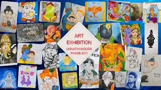 Ganpati Art Exhibition 2025 | Drawings, Paintings, Rangoli & Sketches by All Ages
