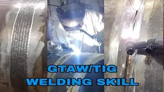 GTAW/TIG WELDING #welding #gtawwelding #tigwelding #mr.welding