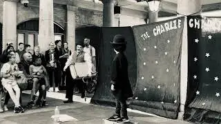 Amazing Charlie Chaplin Covent Garden London street performer 2021