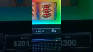Quick Hit Super Wheel (Black & White Sevens) big win!!!