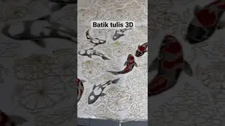 Batik koi 3D #koi #batik