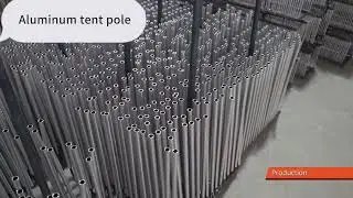 Light, Durable for outdoor tent. #aluminumtentpole #campinggear #outdoorlife #tentsetup #campingtest