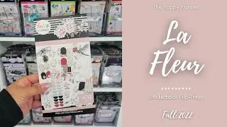 La Fleur | Sticker Book Flip-Thru | The Happy Planner | Fall 2022