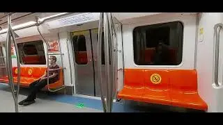 Delhi Metro Train Inside -  Delhi Metro Announcement Voice Female & Male   Delhi Old Video