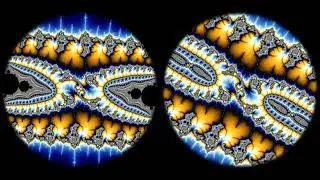 Twin Dance - Twisted Mandelbrot Set Zoom vs Julia Set