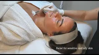 Facial for sensitive and oily skin at Darlings Beauty Lab