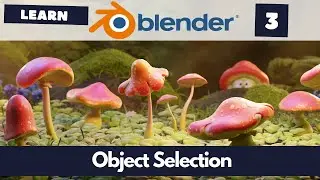 How to do Object Selection in Blender