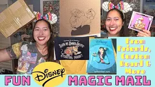 Aladdin! Mulan! Disney Pins and WDW Care Package! It's Magic Mail from Friends and More | June 2021