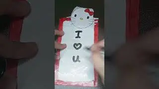 how to make hello Kitty magic board 😻✏️:3