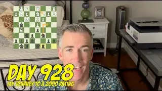День 928: Играю в шахматы каждый день, пока не достигну рейтинга 2000.
