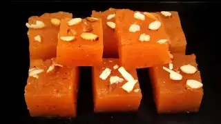 How to make orange halwa from fresh orange juice | Simple halwa recipe | Dishes made from orange