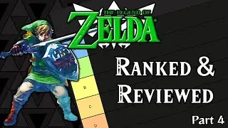 All Zelda Games Beaten Ranked And Reviewed - Including Spinoffs - Part 4
