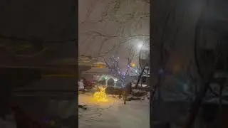 Winters In Latvia ❄️| Winters In Riga 🥶 | Christmas Decorations In Latvia 🎄 #shorts #youtubeshorts