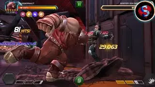 6⭐ Rank3 Juggernaut Gameplay Massive Damage |#mcoc |#mcocindia @MarvelContestofChampions