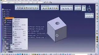CATIA Knowledgeware 1부 - 4. Parameter 선언 및 Parameter를 통한 형상 제어 2