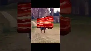 john pork gets caught by butcher and turned into bacon #johnpork #kropnhoj #bacon #butcher #pig