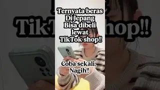 Pertama kali beras beras 🌾 lewat tiktokshop!! Harganya lebih murah? #reels #japan #kerjadijepang
