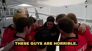 Zombs INSPIRES the team with his speech...