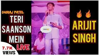 Teri Saanson Mein | Teri Saanson Mein aise bas jau | Arijit Singh | Live | karle pyaar karle songs