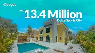 Furnished 5-Bed Villa in Dubai Sports City | Corner Plot | TruChecked&trade; on Bayut