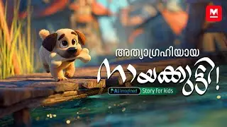 അത്യാഗ്രഹിയായ നായക്കുട്ടി! | MKid | Puppy Story ​| Bedtime Story | Malayalam Cartoon for Kids