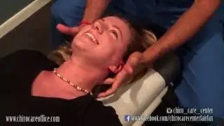 Chiropractic Adjustment on a Volleyball Player from Facebook