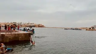 Rabat  - Corniche Bouregreg 🇲🇦 #morocco #travel #swimming #dimamaghrib