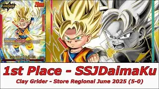 1st Place SSJDaimaKu Deck Profile - Dragon Ball Fusion World Store Regional (5-0 June 2025)