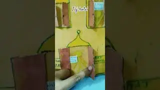 building facades🏙️🌇🏫 #schoolproject#reelitfeelit#reelkarofeelkaro