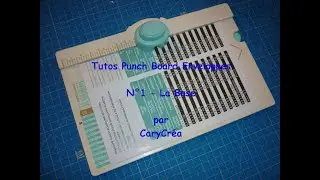 Tutos 1 Punch Board Enveloppes - La Base
