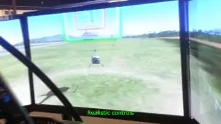 Helicopter simulator to hire for events and parties, exhibitions and promotions