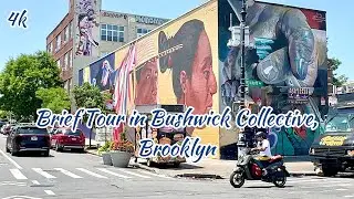 Took a walk Around Bushwick Collective Brooklyn 🎨🖌️🖼️ 🎥 4K at 60fps #bushwick 2023