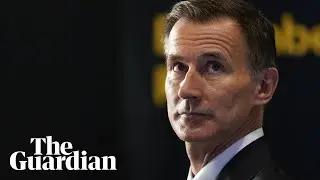 Jeremy Hunt delivers speech at Conservative party conference